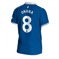 Everton Amadou Onana #8 Hjemmedrakt 2023-24 Kortermet